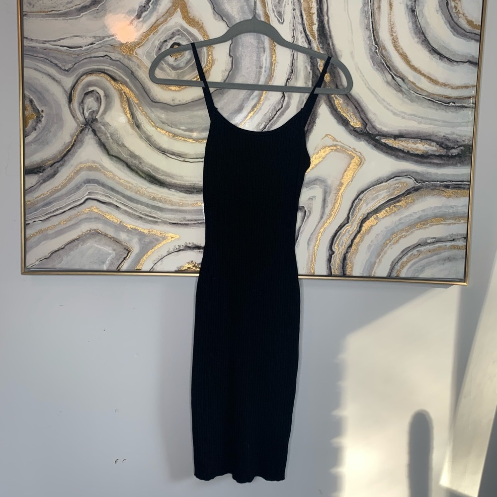 MIDI Bodycon Ribbed tank top dress